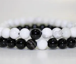 Howlite Couple Bracelet