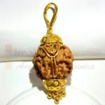 Natural 1 Mukhi Rudraksha In pure Gold (Nepal Origin- 5.20 Gms)